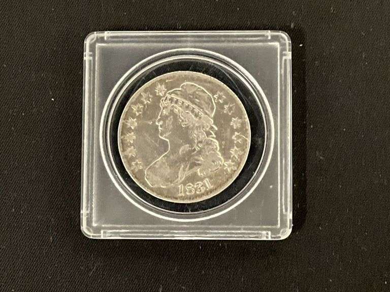 1831 Bust half dollar image