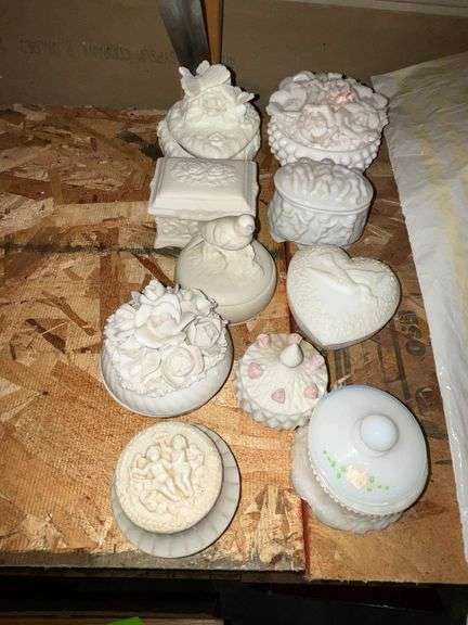 Collection of trinket boxes image