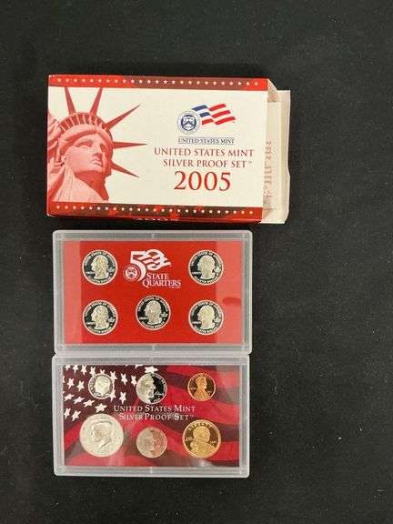 2005 U.S. Mint Silver Proof Set image