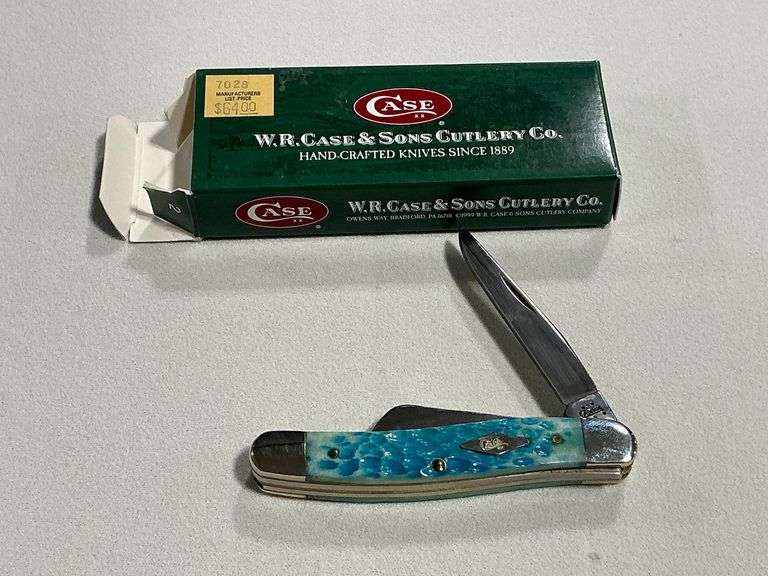 Case XX Stockman Sky Blue 3-blade pocket knife image