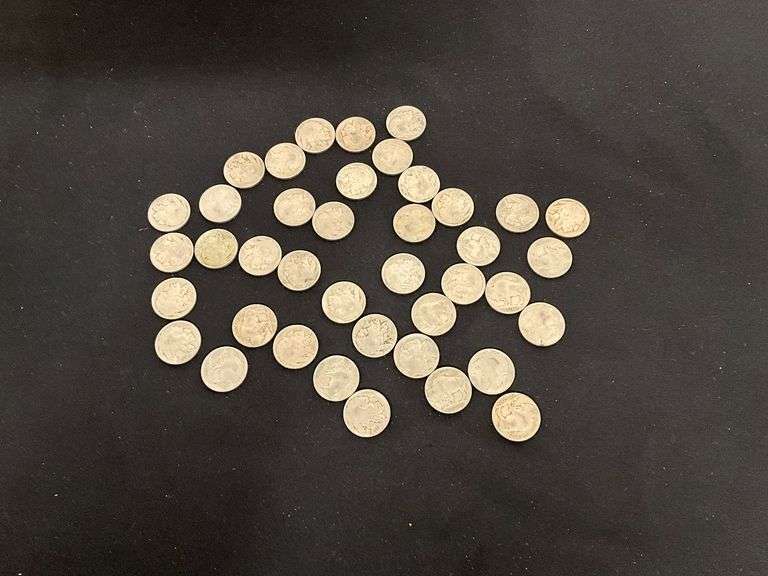 Buffalo nickels, various dates image