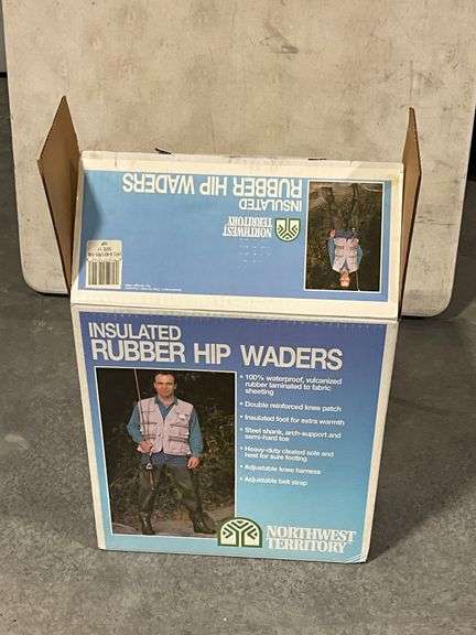 Northwest Territory insulated rubber hip waders image