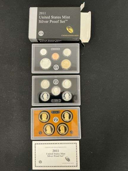 2011 U.S. Mint Silver Proof Set image