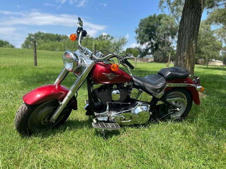 1999 Harley Davidson Fat Boy motorcycle, FLSTF image