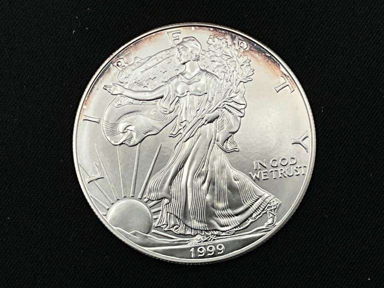 1999 Silver American Eagle Dollar image