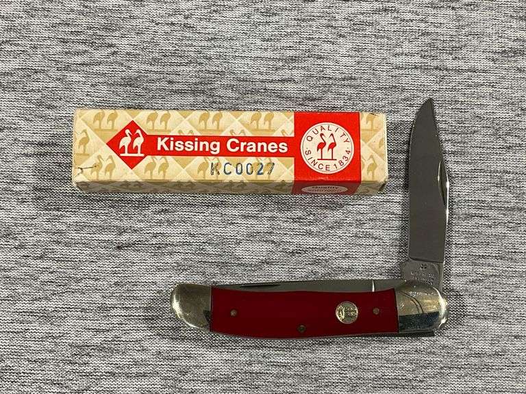 Kissing Cranes KC0027 2-blade knife image