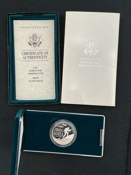 United States Korean War Memorial Coin image