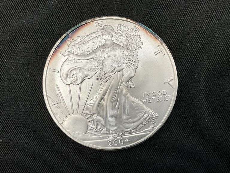 2004 American Silver Eagle Dollar image