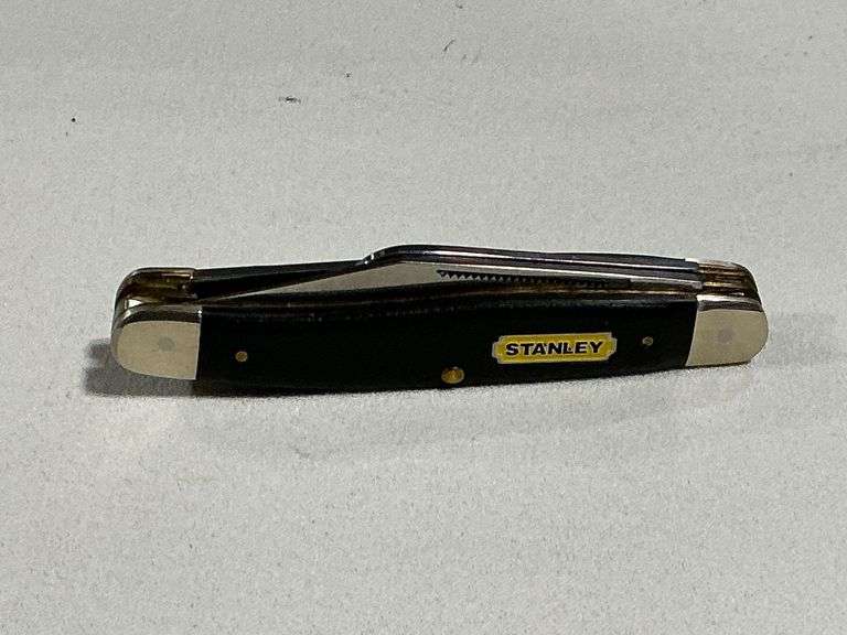 Stanley Made in USA SL2 440SS 3-blade knife image