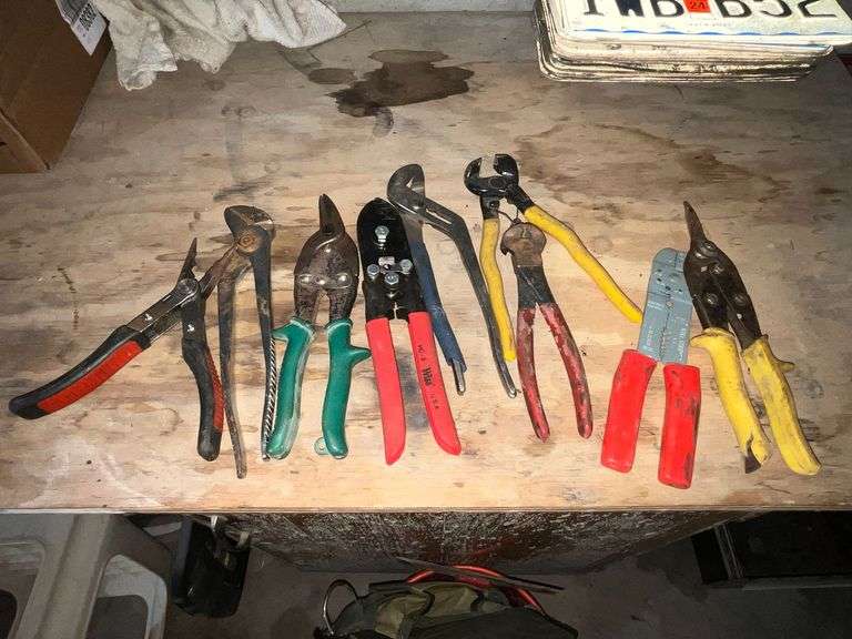 Assortment of pliers image