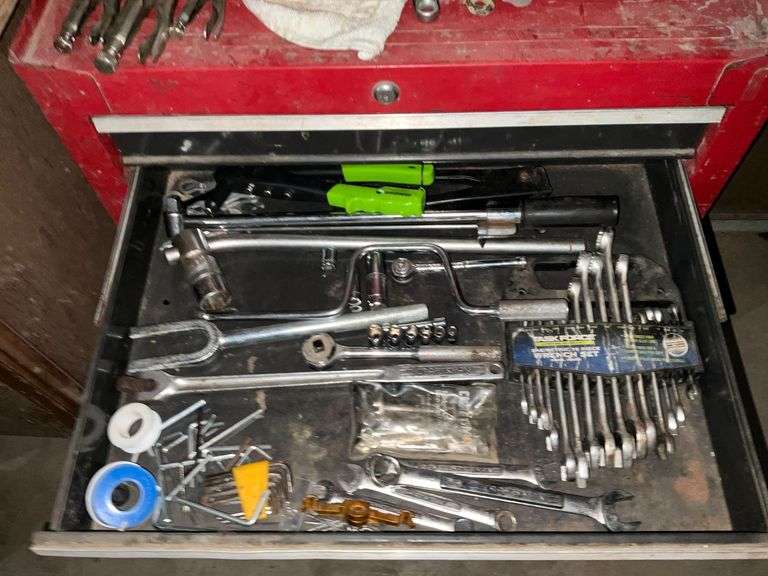 Craftsman and other brand wrenches, breaker bars, torque wrenches, pop rivet guns, pickle fork, etc. image