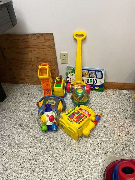 Toys, Fischer Price, Vtech assortment. image
