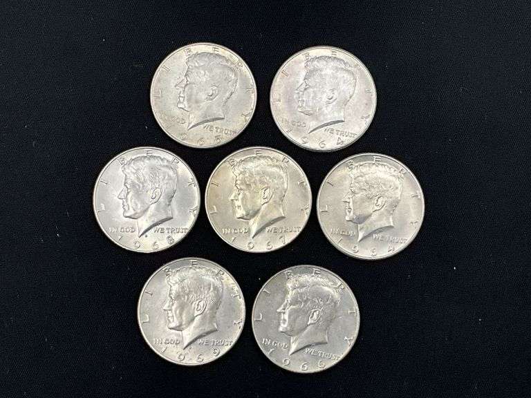 Kennedy half dollars image