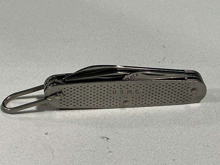 USMC Camillus 2000 4-blade knife image