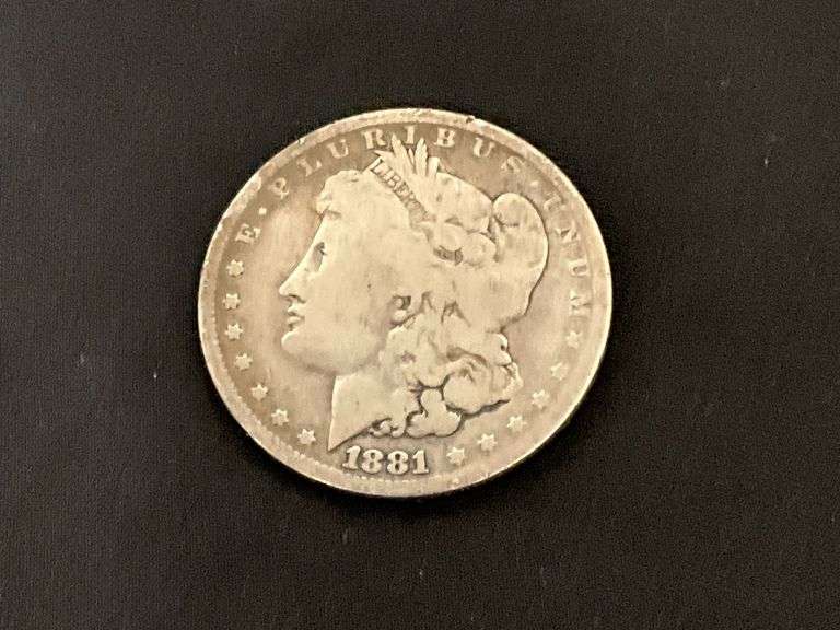 1881-O Morgan silver dollar image