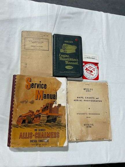 Allis-Chalmers HD Series diesel tractor service manual image