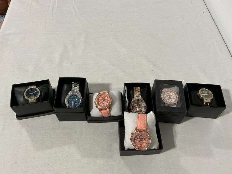 Women's decorative watches in original boxes image