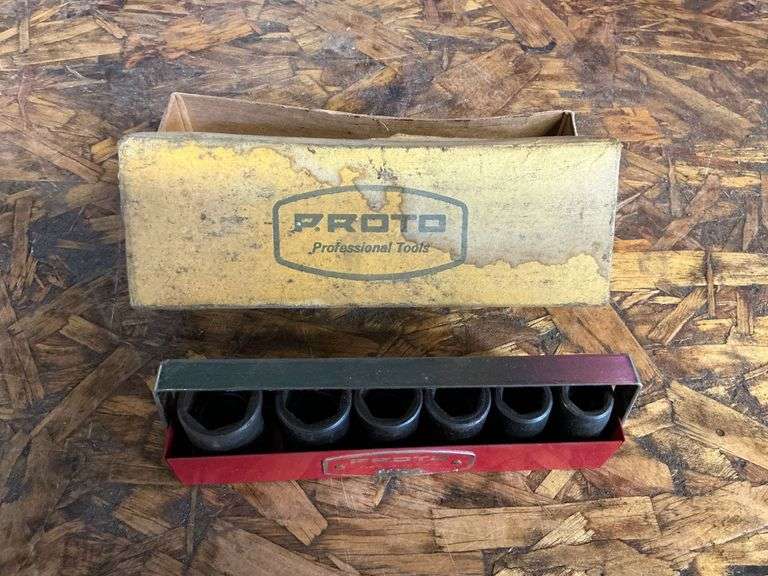 Set of Proto 1/2" drive impact sockets image