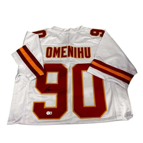 Signed Charles Omenihu #90 Chiefs Jersey image