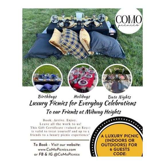 Luxury Picnic for 6 Guests image