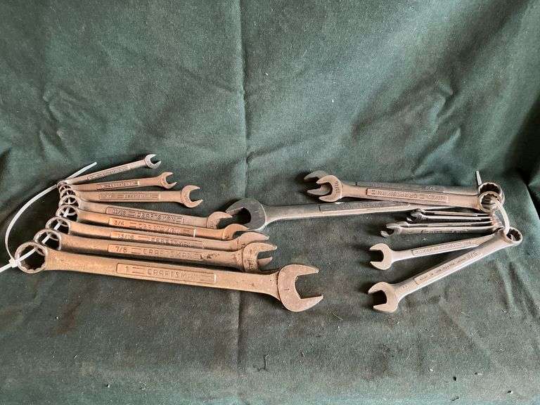 Craftsman combination wrenches, up to 1" image