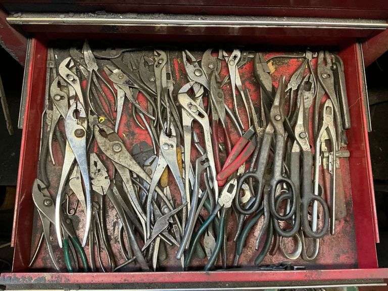 Assortment of pliers image
