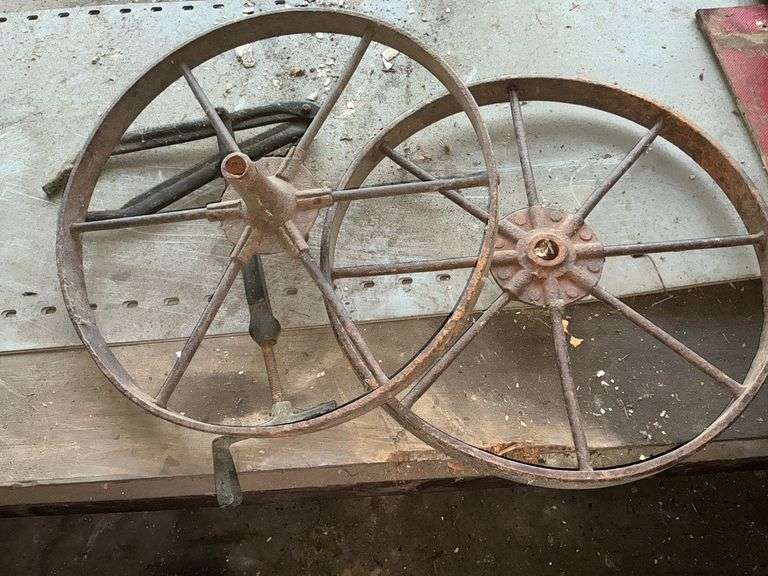 2 steel wheels image