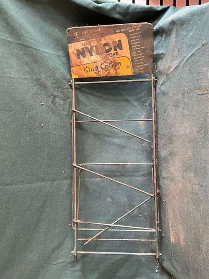 King Cotton nylon rope metal display image