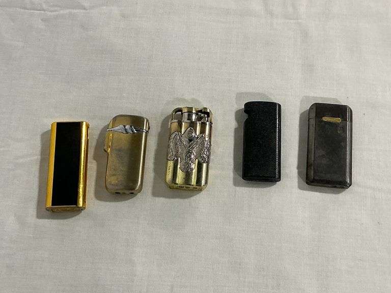 Group of 5 butane lighters image