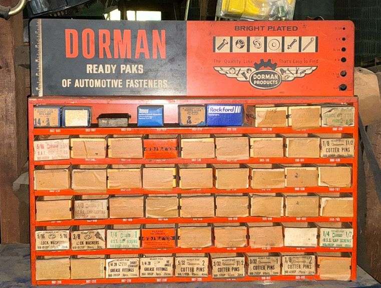 Dorman Products fastener display rack image
