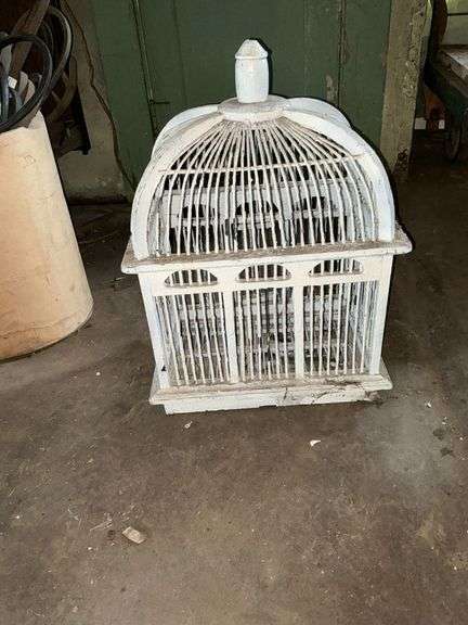 Wood bird cage image