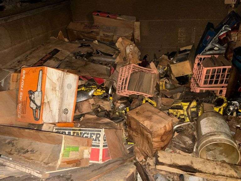 LOTS of chainsaw and 2-cycle engine parts, new and used image