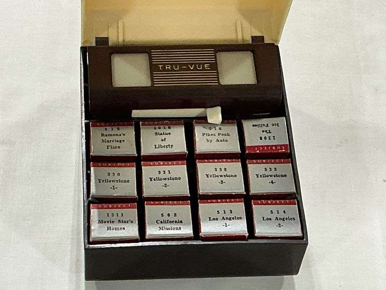 Tru-Vue in original box with slides image