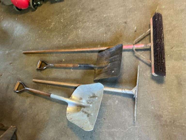Scoop shovel, broom, etc. image