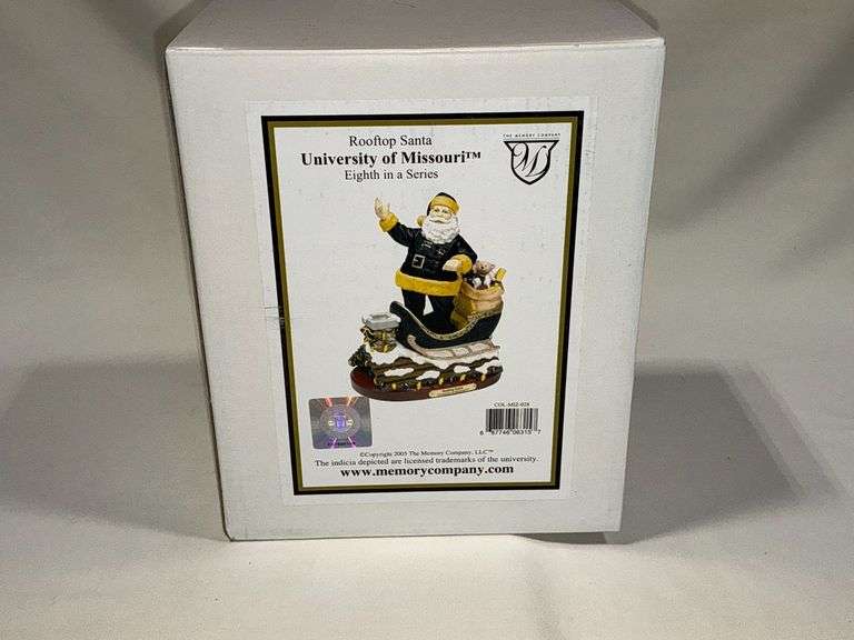 Rooftop Santa eighth in a limited series, Missouri, Collegiate Collectibles image