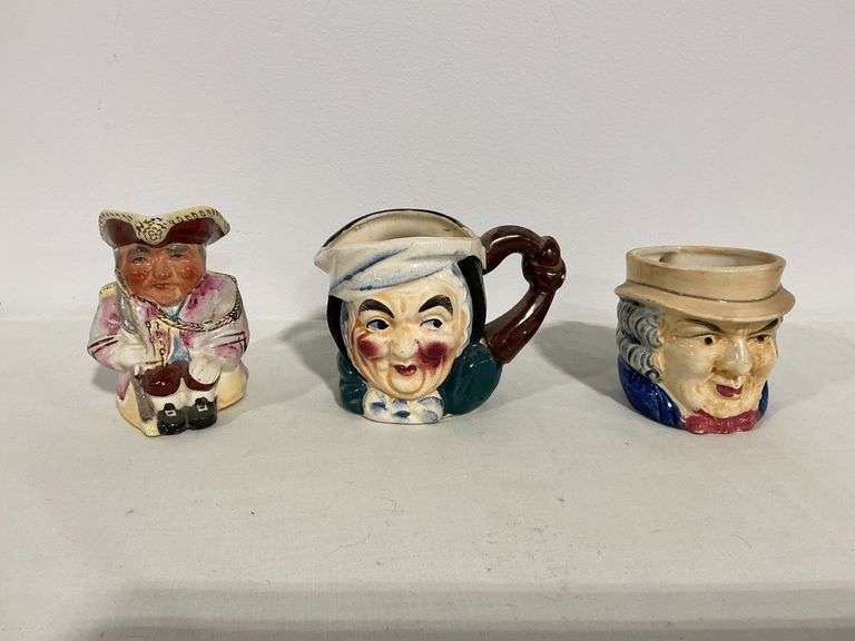 Three Toby mugs image