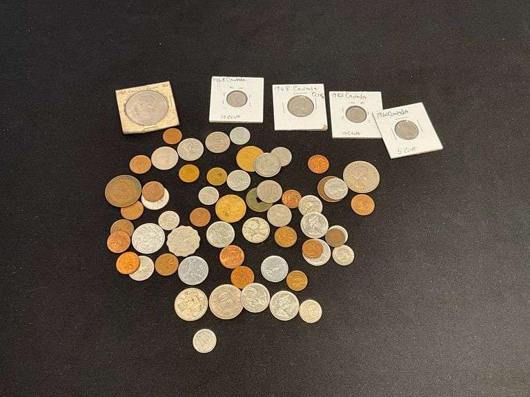Foreign coins image