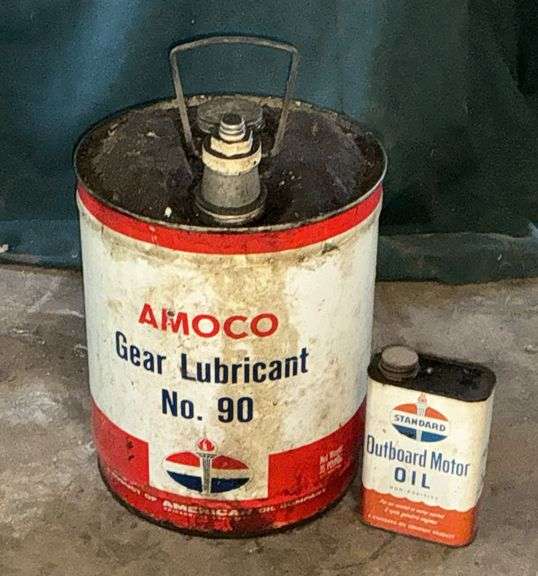 Amoco 5  gallon gear lube image