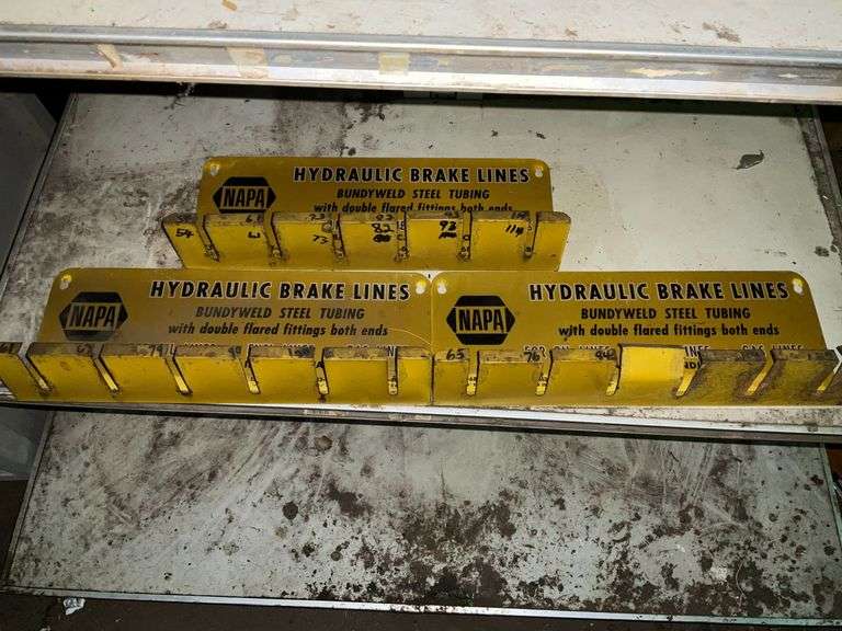 3 Napa hydraulic brake line racks image