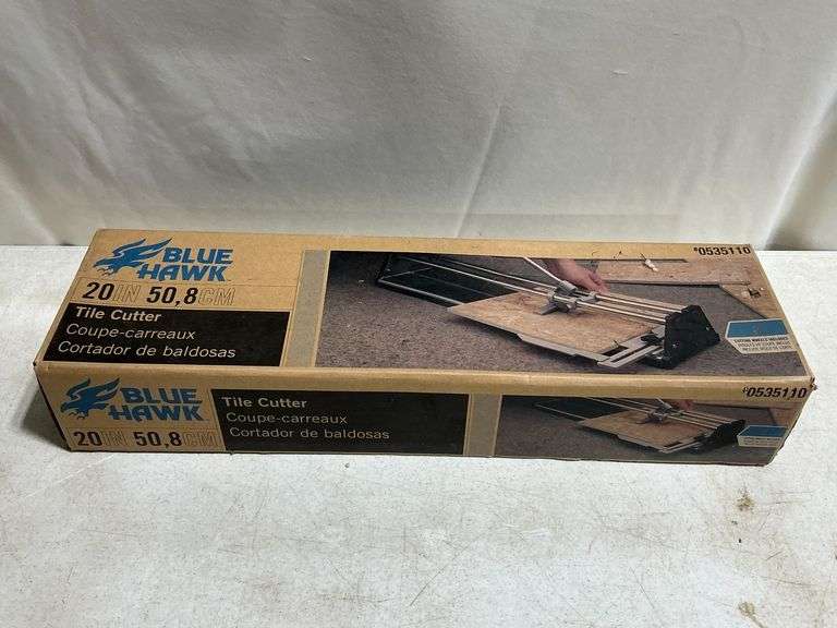 Blue Hawk 20" tile cutter image