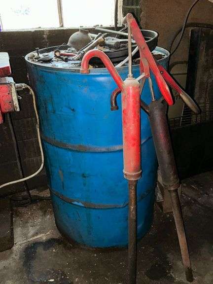 Steel  55 gallon barrel image