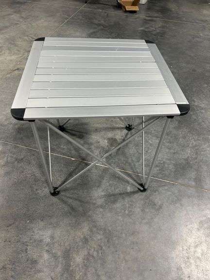 Folding camping table image