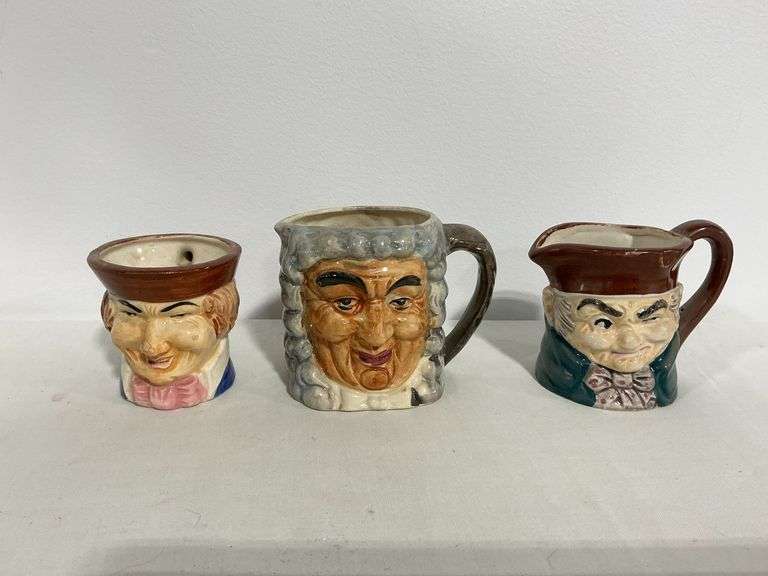 Three Toby mugs image