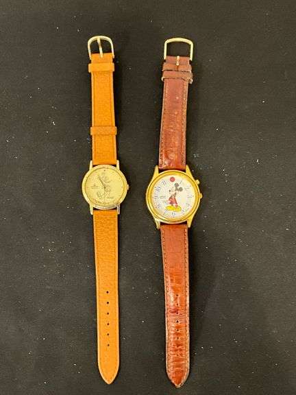 Pair of Mickey Mouse Lorus watches image