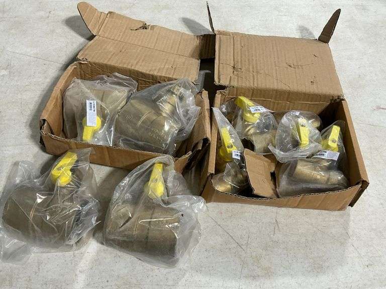 Webstone full port forged brass fittings 2" SWT and others image