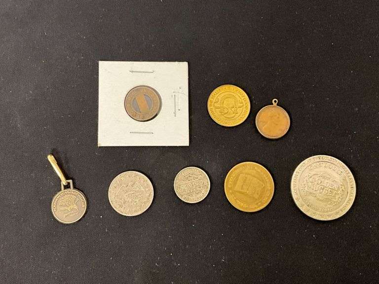 1920 United Railways of St. Louis token, Golden Nugget $1 token image