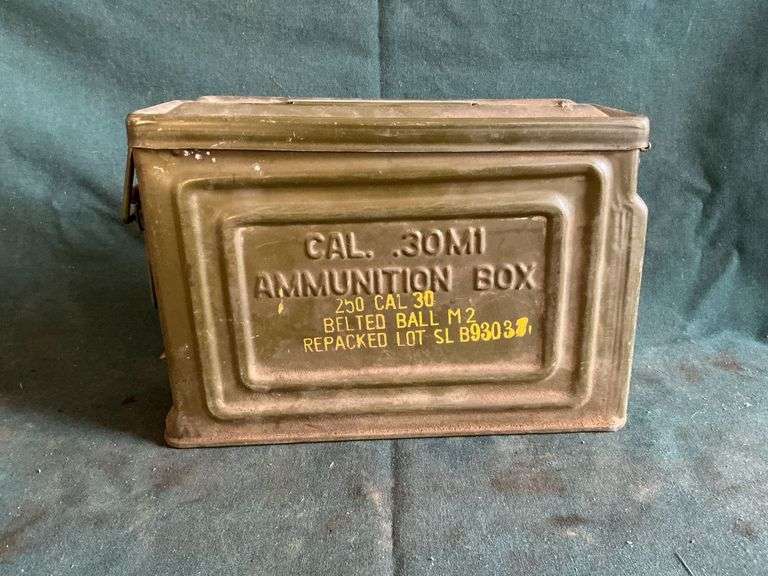 Metal ammo can image
