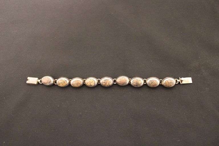 8" Sterling Silver bracelet image