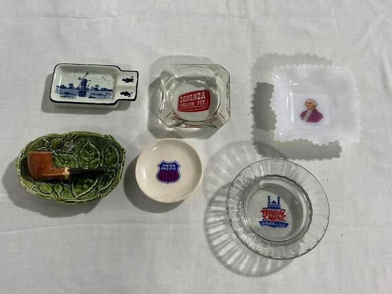 Collection of ashtrays image