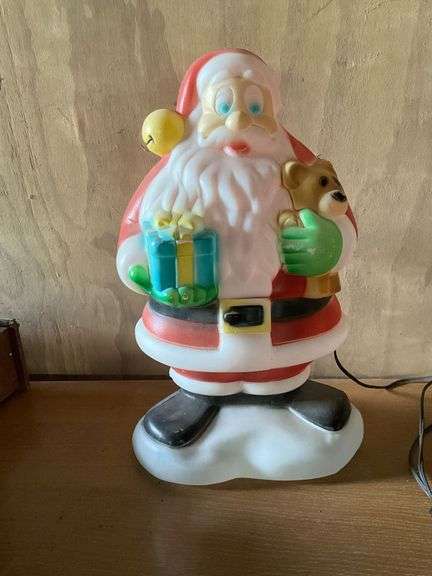 Santa blow mold image